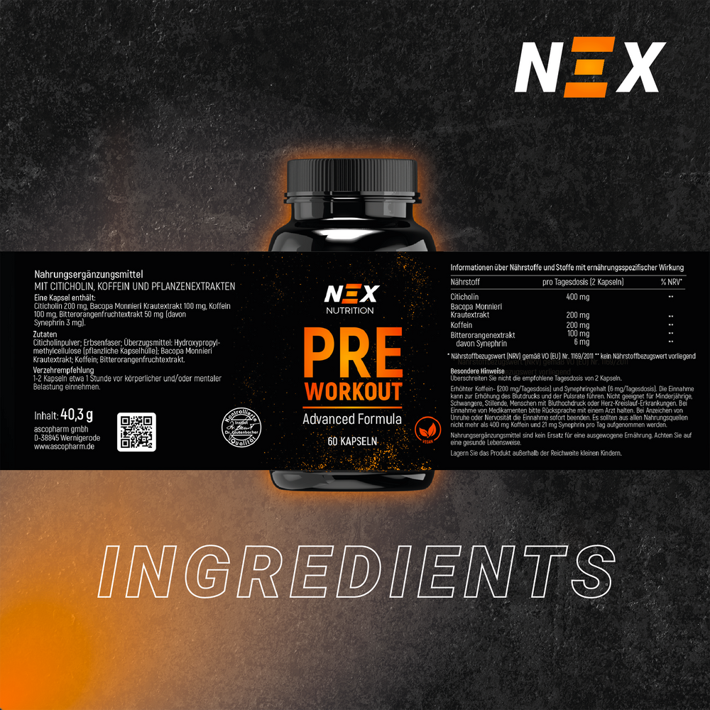 
                      
                        NEX Pre Workout
                      
                    