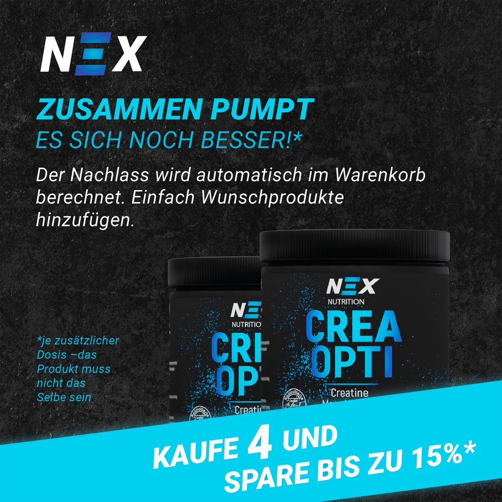 
                      
                        NEX Crea Opti Creatine Monohydrate
                      
                    